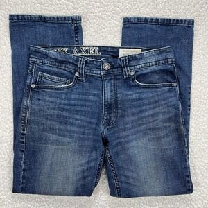 TK Axel Slim Boot Jeans 30x30 (Actual 30x28) Blue Casual Western Rodeo Cowboy